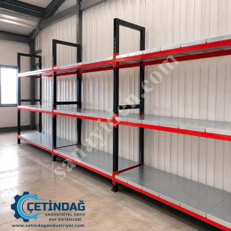 İMALATTAN DEPO RAF SİSTEMLERİ HAFİF RACK AĞIR RAFK ÇELİK METAL RAF, Raf Sistemleri