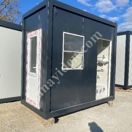 140*250 CM WC KABİN ÜNİTESİ/ GÜVENLİK KABİNİ, Modüler Kabinler
