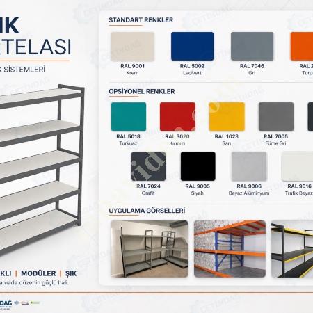 İMALATTAN DEPO RAF SİSTEMLERİ DEPOLAMA RAFI HAFİF AĞIR RACK RAF SİSTEKERİM, Raf Sistemleri