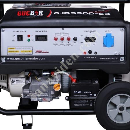 GÜÇBİR JENERATÖR- 2/10KVA ARALIĞINDA BENZİNLİ PORT. JENERATÖRLER, Elektrik & Enerji
