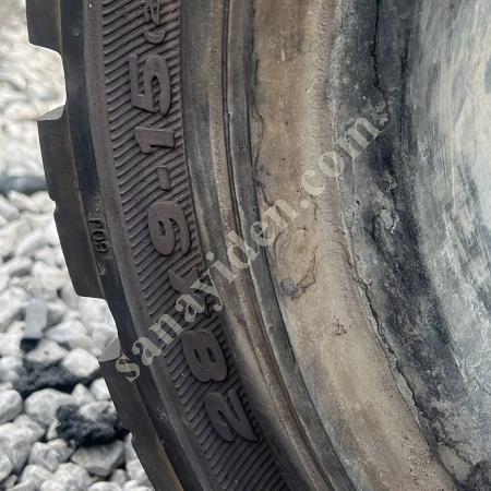 28-9-15/6-50-10/700/12 HER EBAT DOLGU FORKLİFT LASTİĞİ, Forklift Yedek Parça