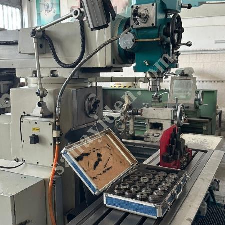 CNC İŞLEME TEZGAHI – 1250X320 MM TABLA, ISO40 İŞMİLİ, YÜKSEK HASSASİYET, Makina