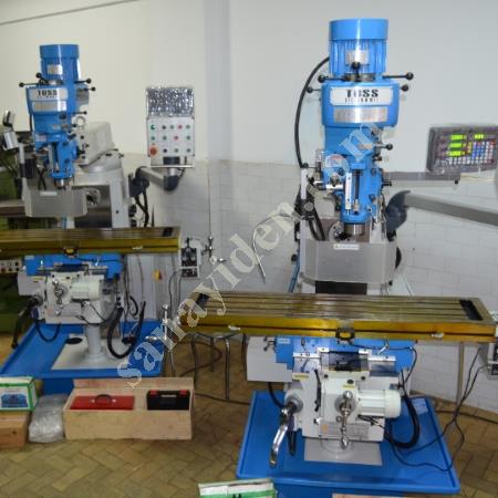 TOSS UNITED X6325C SIFIR KALIPÇI ÜNİVERSAL FREZE, Üniversal Freze
