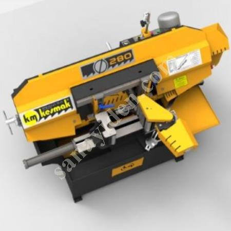 KESMAK MARKA KMO DG 280 AÇILI TAM OTOMATİK ŞERİT TESTERE, Metal