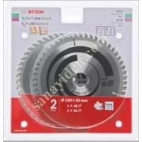 *BOSCH OPW MLTMTRL CIRCULAR SAW 190*30 MM 48/54 D SET OF 2,