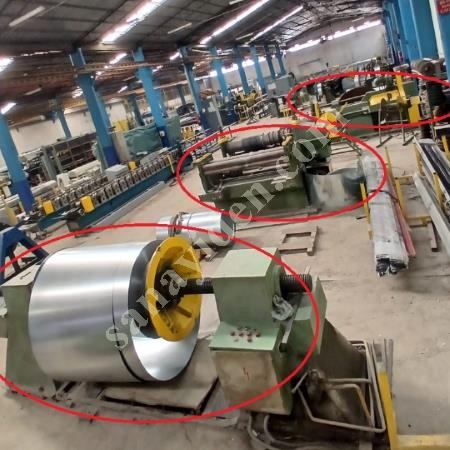 İZMİR'DE FAAL 3 ÜNİTELİ SAC DİLME HATTI! KAÇIRMAYIN!, Makina