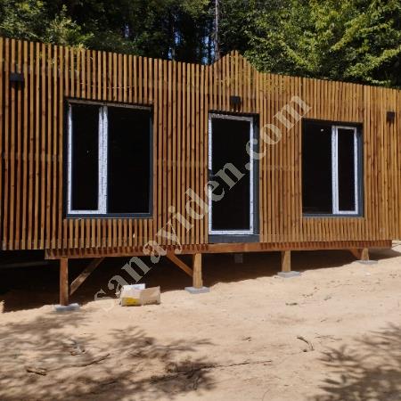 300*700 AHŞAP KAPLAMALI BETOPANLI OFİS/KONUT KONTEYNER, Prefabrik Ev Modelleri, Konteyner Ev Fiyatları