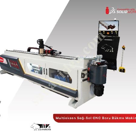 SOLIDWORKS COMPATIBLE, MANDREL-FREE CNC PIPE BENDING MACHINE, Machine