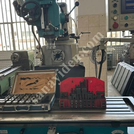 CNC İŞLEME TEZGAHI – 1250X320 MM TABLA, ISO40 İŞMİLİ, YÜKSEK HASSASİYET, Makina