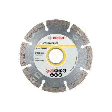 BOSCH ELMAS KESME DİSK 9-1 ELMAS BIÇAK EKO 180 MM TURBO, Elektrikli Diğer El Aletleri