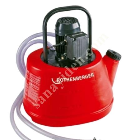 ROTHENBERGER ROCAL 20 İLE TESİSATLARDA DERİNLEMESİNE TEMİZLİK!, Makina