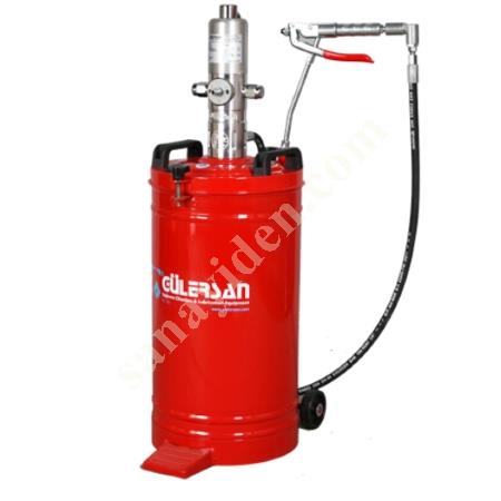 GÜLERSAN YAĞLAMA CİHAZLARI 2120 HAVALI GRES POMPASI 20 KG, Havalı Gres Pompaları