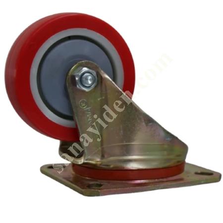 TEKSTİL KOVASI TEKERİ TAŞIMA ARABASI TEKERİ, Metal