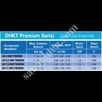 UZUN ÖMÜRLÜ VE DAYANIKLI: DHKT PREMIUM VİDALI KOMPRESÖR, Vidalı Kompresör
