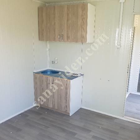 3×8 ÇATILI AHŞAP DETAYLI FRANSIZ CAMLAR İKİ ODA BANYO WC MUTFAK, Prefabrik Ev Modelleri, Konteyner Ev Fiyatları