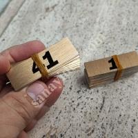 SARI PİRİNÇ METAL BASKI, KÜÇÜK EBATLARDA SARI PİRİNÇ ALÜMİNYUM ÜZERİNE RAKAM,BASKI, Reklam & Promosyon