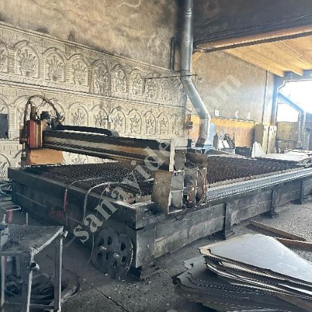 BAYKAL MARKA 3X6 MT 130 AMPER PLAZMA TEZGAHI (2009MODEL), Makina