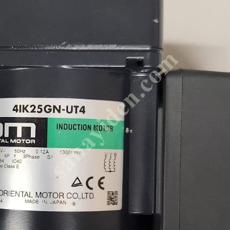ORİENT TORQUE MOTOR (OM) REDÜKTÖRLÜ MOTOR, Elektrik Motorları