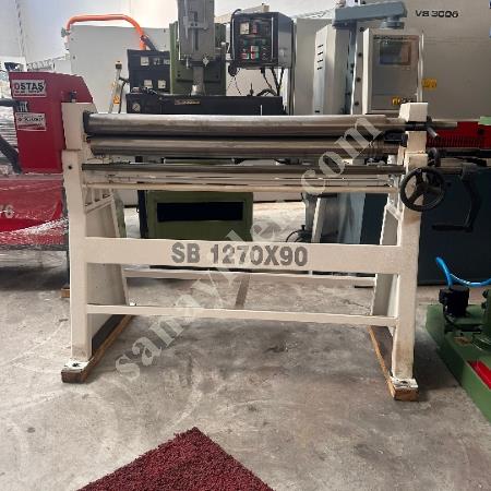 ÜÇ SİLİNDİRLİ ETKİLİ METAL ŞEKİLLENDİRME: OSTAŞ 1270X90, Silindir Makinesi