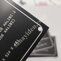 DELİKLİ ALÜMİNYUM ETİKET LAZER MARKALAMA.ESENYURT, BEYLİKDÜZÜ, MANİSA, TEKİRDAĞ, ÇORLU VE TÜRKİYE GENELİNE HIZLI ÜRETİM., Reklam & Promosyon