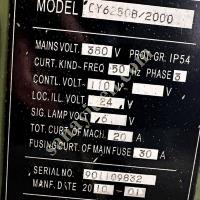 YUNNAN TORNA  ÇAP 500 BOY 2000 FENER MİLİ 82 TÜM BAKIMLARI YAPILMIŞTİR, Makina
