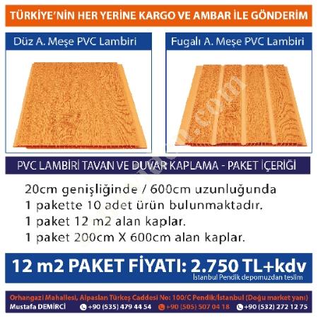 AHŞAP GÖRÜNÜMLÜ PLASTİK LAMBRİ ÜRÜNLERİ: ESTETİK VE FONKSİYONELLİK BİR ARADA, Yapı