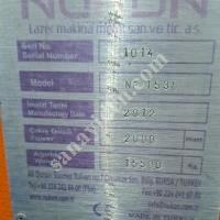 SATILIK 2012 MODEL NUKON NF1530 LAZER KESİM MAKİNESİ, Lazer Kesim Makinası