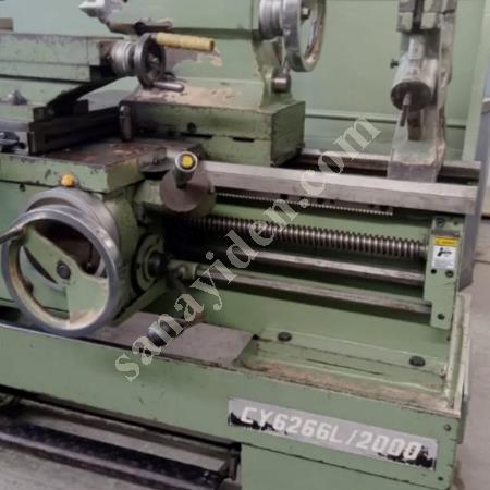 YUNNAN TORNA  ÇAP 660 BOY 2000 FENER MİLİ 105  MAKİNA KONYA'DA, Makina