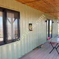 KONTEYNER EV 30 M2 ANAHTAR TESLİM - 40 HC / 20 DC / TAŞINABİLİR MODİFİYE KONTEYNER EV, Prefabrik Ev Modelleri, Konteyner Ev Fiyatları