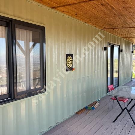 KONTEYNER EV 30 M2 ANAHTAR TESLİM - 40 HC / 20 DC / TAŞINABİLİR MODİFİYE KONTEYNER EV, Prefabrik Ev Modelleri, Konteyner Ev Fiyatları