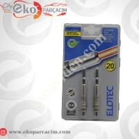ELOTEC  PEUGEOT 106 206 306 1.5 1.9 DİZEL KIZDIRMA BUJİSİ,