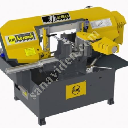 KESMAK MARKA KMO DG 280 AÇILI TAM OTOMATİK ŞERİT TESTERE, Metal