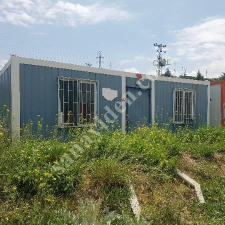 3×7 CAMLARI  DEMİRLİ İKİ ODA MUTFAK KONTEYNER, Prefabrik Ev Modelleri, Konteyner Ev Fiyatları
