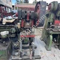 DİRİNLER MARKA 15 TON DÖKÜM GÖVDE EKSANTRİK PRES, Eksantrik Pres