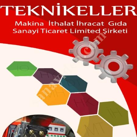 RENKLİ, KOKULU VE ŞEKİLLİ KÜP ŞEKER MAKİNASI, Gıda Makinaları