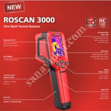 ROTHENBERGER ROSCAN 3000X TERMAL KAMERA (SU KAÇAĞI TESPİT CİHAZI), Makina