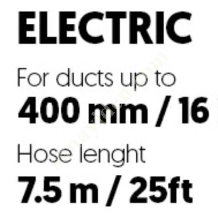 IBRUSH 7,5 METRE TAŞINABİLİR YAĞLI KANAL VE BACA TEMİZLEME MAKİNASI, Baca- Fan - Havalandırma Sistemleri Ve Filtreler