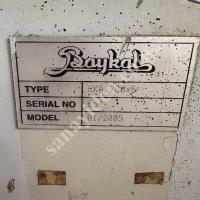 BAYKAL MARKA 200X6MM HİDROLİK KÖŞE KESME 2005 MODEL, Makina