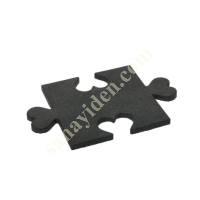 KAUÇUK ZEMİN KAPLAMA MALZEMESİ 40X40 PUZZLE, Kauçuk