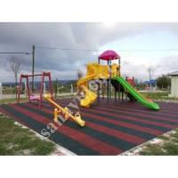 KAUÇUK ZEMİN KAPLAMA MALZEMESİ 50X50, Kauçuk