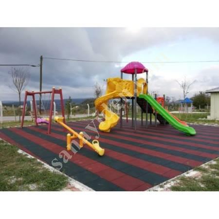KAUÇUK ZEMİN KAPLAMA MALZEMESİ 50X50, Kauçuk