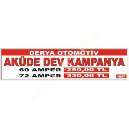 AKÜ'DE DEV KAMPANYA, Akü Ve Aksamları