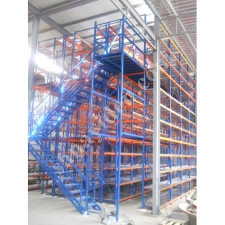 İKİNCİ EL RAF MERDİVENLİ RAF KATLLI RAF MEZANİN RAF, Depo Ve Raf Sistemleri