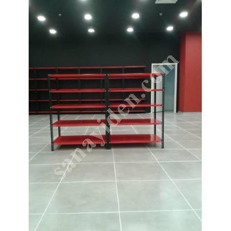 DURABLE AND FLEXIBLE STEEL SHELVING SYSTEMS - OUR OWN PRODUCTION, Forest Products- Shelf-Furniture