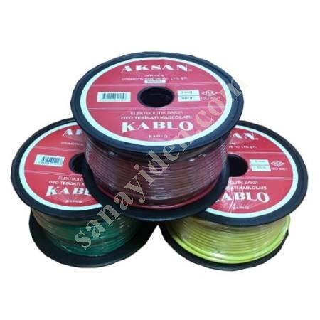 GENİŞ KABLO SEÇKİSİ: 2X0.75 MM², 0.50 MM², Ağır Vasıta Elektrik Aksamları