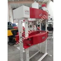 LINDA MACHİNE HYDRAULIC WORKSHOP PRESS WITH 100 TON ARM MOTOR, Workshop Type Press
