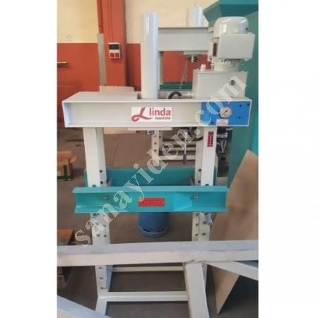 MOTORLU HİDROLİK ATÖLYE PRESİ, LİNDA MACHİNE, Atölye Tipi Pres