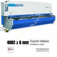 4000 X 6MM GUILLOTINE SHEAR - GUILLOTINE SHEAR,