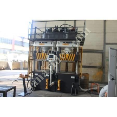 150 X 150 TON 500 X 500MM TABLA İKİ TABLA ARASI, Kauçuk Pres