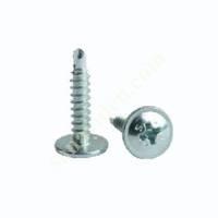 AHŞAP, METAL VE PLASTİK İÇİN DAYANIKLI ARKALIK VİDALARI,